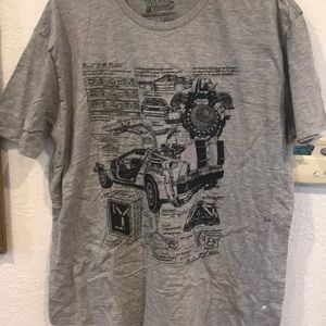 Back to The Future T-Shirt 2XL Lootcrate Exclusive